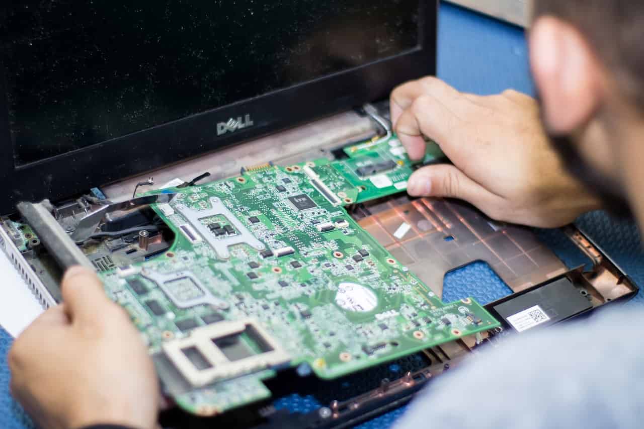 dell laptop motherboard repair